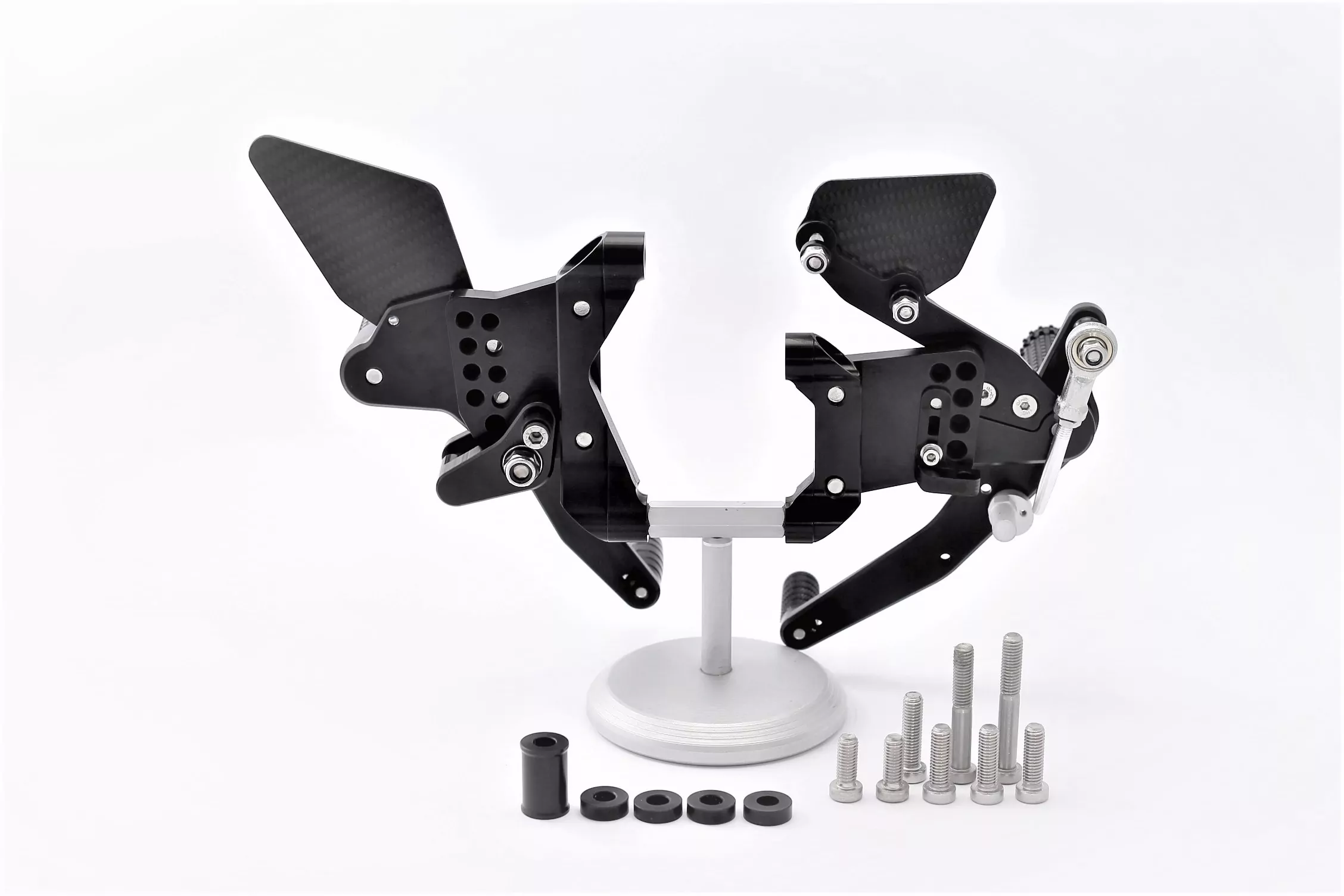 MG Biketec Sportfussrastenanlage / Rastenanlage / Fußrastenanlage mit ABE, gültig in D - A - CH für Ducati 959 Panigale V2 ab 2016-2019