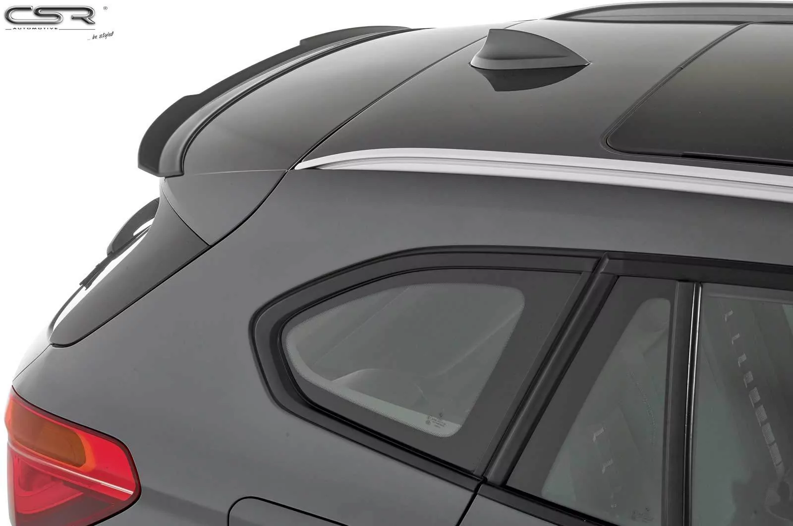 Heckflügel mit ABE für BMW X1 F48 HF668-M Carbon Look (matt)