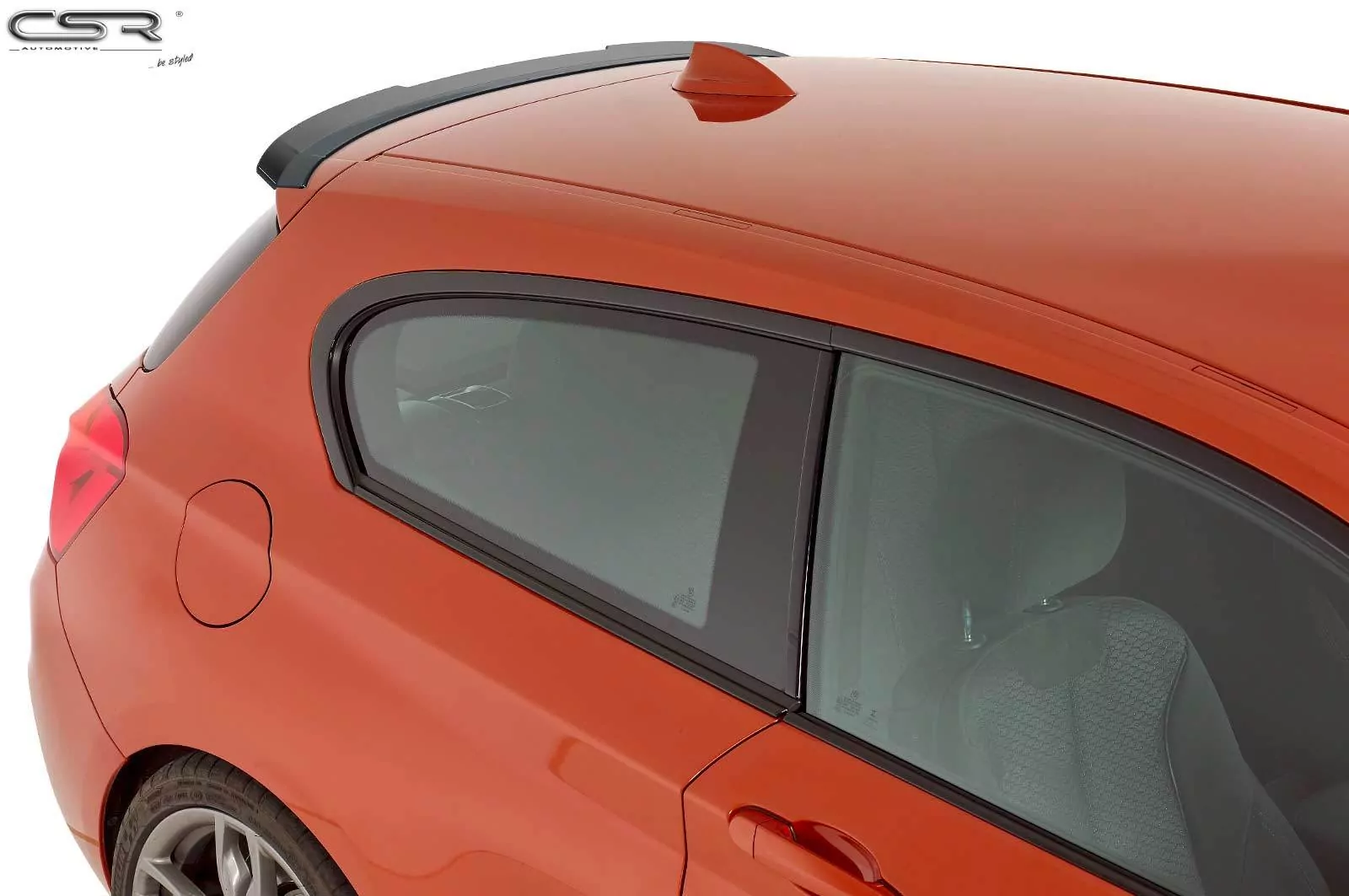 Heckflügel mit ABE für BMW 1er F20/F21 HF630-M Carbon Look (matt)