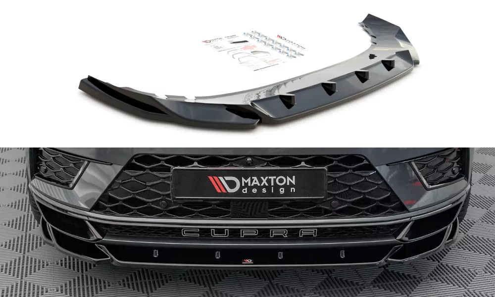 Street+ Spoilerlippe Front Ansatz V.2 Passend Für Cupra Ateca Mk1 