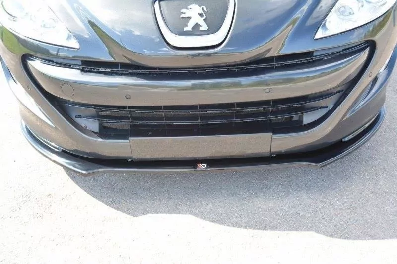 Front Ansatz Passend Für V.2 Passend Für PEUGEOT RCZ Schwarz Hochglanz Schwarz Hochglanz