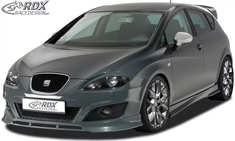 RDX Frontspoiler für SEAT Leon 1P Facelift (ab 2009) Frontlippe Front Ansatz Spoilerlippe
