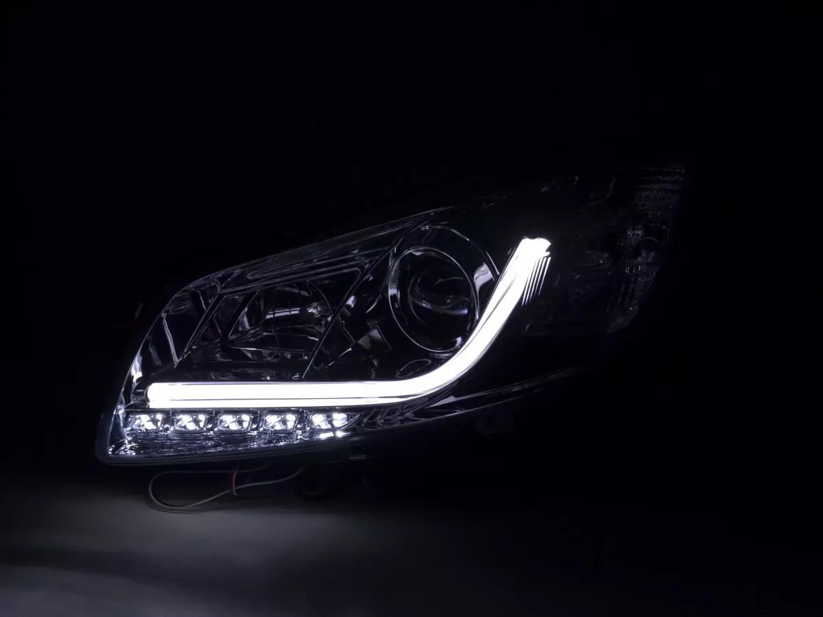 Scheinwerfer Set Daylight LED Tagfahrlicht Opel Insignia Bj. 08-13 chrom