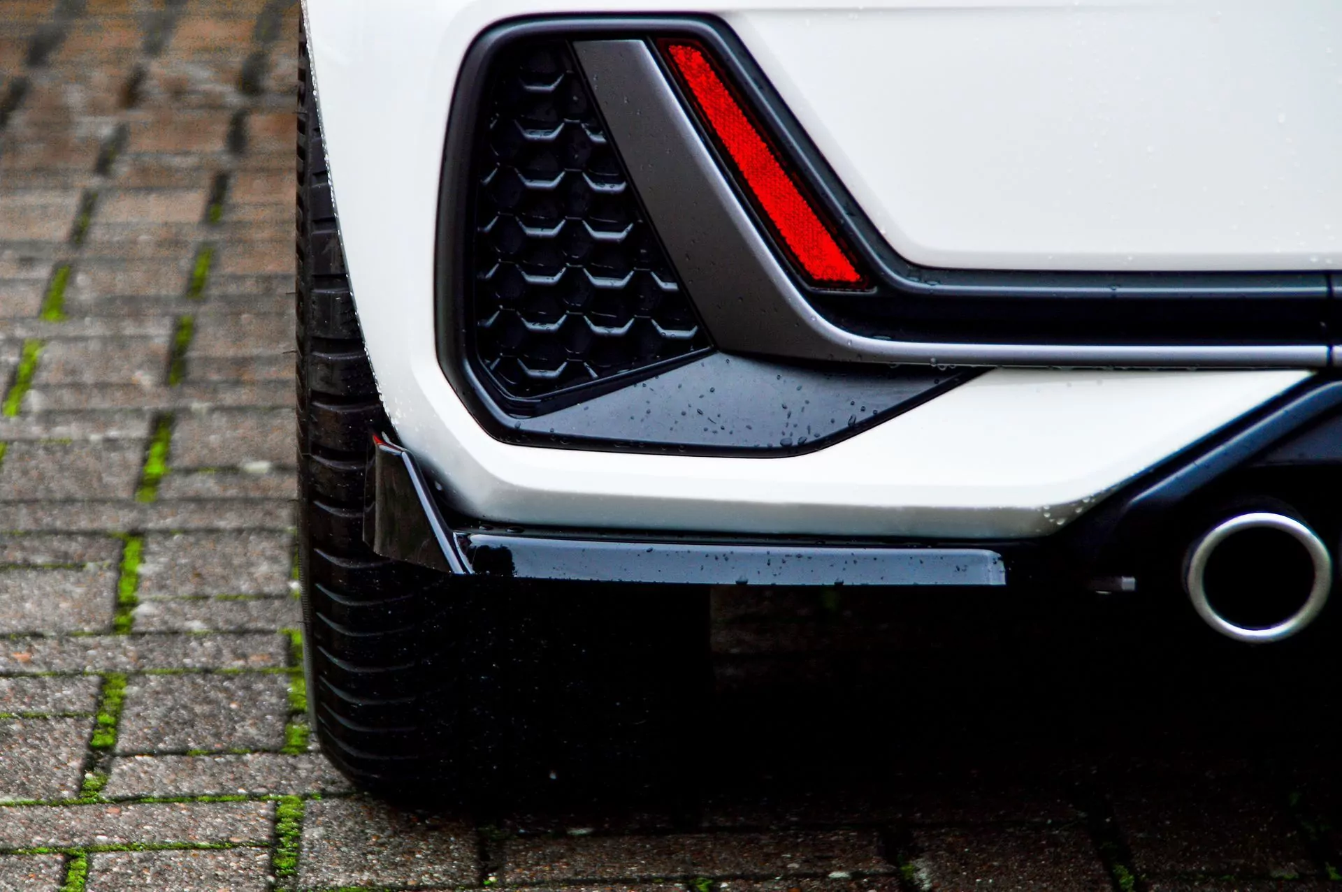 Seitenteile mit WIngs aus ABS für Audi A1 GB Sportback S-Line ab Bj.2018-