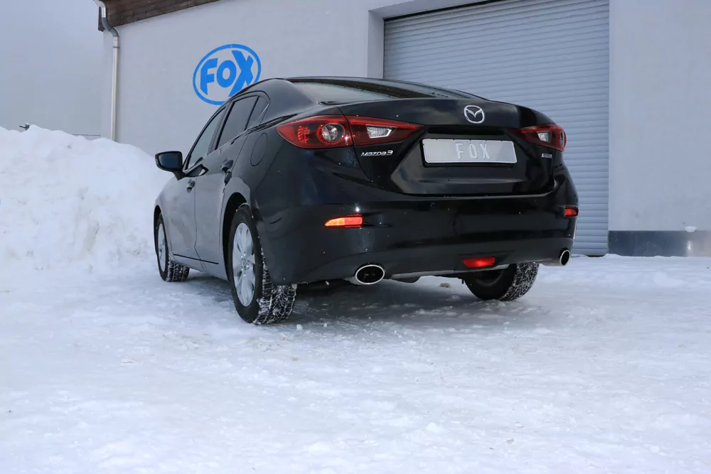 Mazda 3 - BM - Stufenheck  Endschalldämpfer quer rechts/links - 115x85 Typ 38 rechts/links