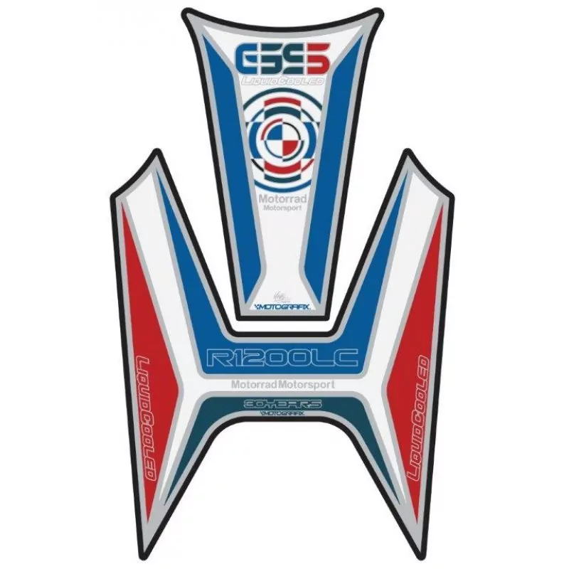 BMW R 1200 GS LC Motografix 3D Gel Tank Pad Protector TB017MS