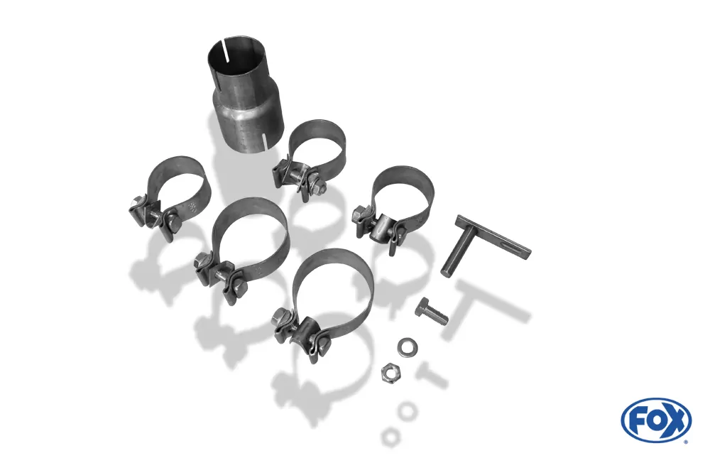 VW Golf VII 4-Motion  Endschalldämpfer quer Ausgang rechts/links - 2x80 Typ 25 rechts/links