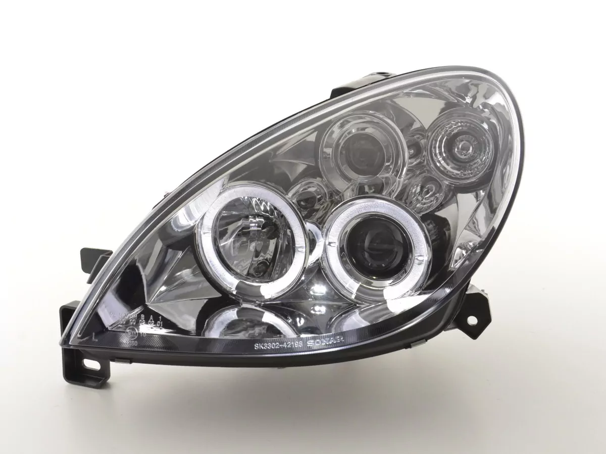 Scheinwerfer Set Citroen Xsara Typ N7 Bj. 00-05 chrom