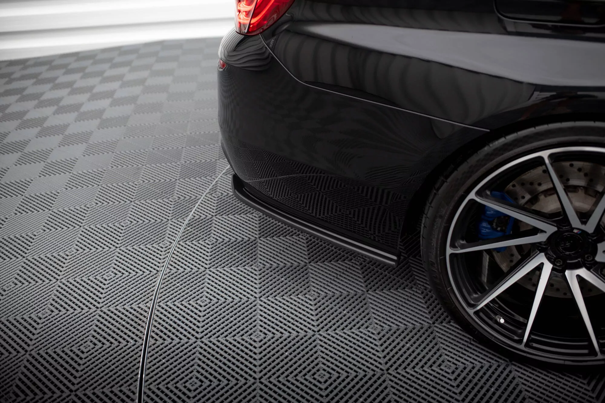 Heck Ansatz Flaps Diffusor Passend Für Diffusor Passend Für BMW M5 F10 Schwarz Hochglanz Schwarz Hochglanz