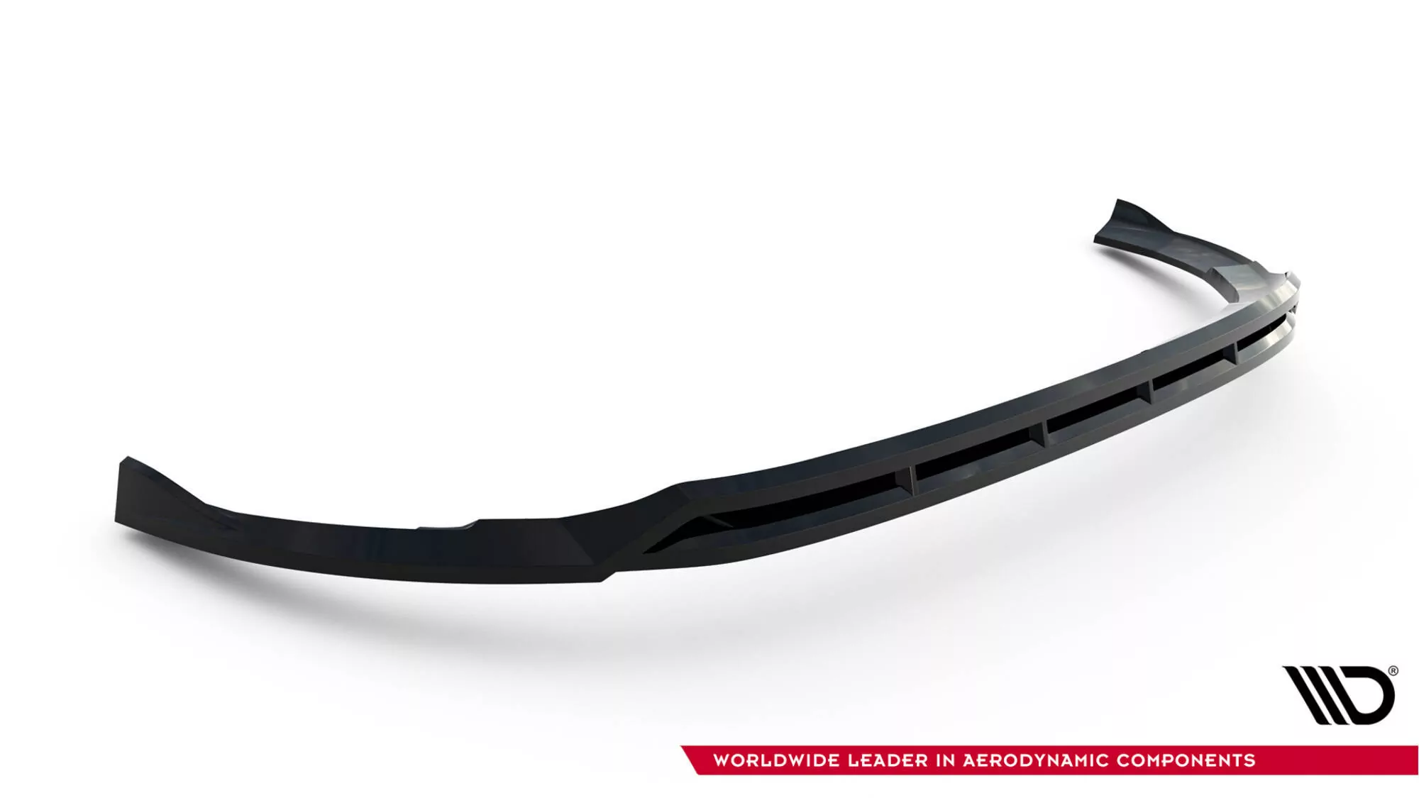 Front Ansatz V.2 Für Ford Transit Custom / Tourneo Custom Mk2 Schwarz Hochglanz