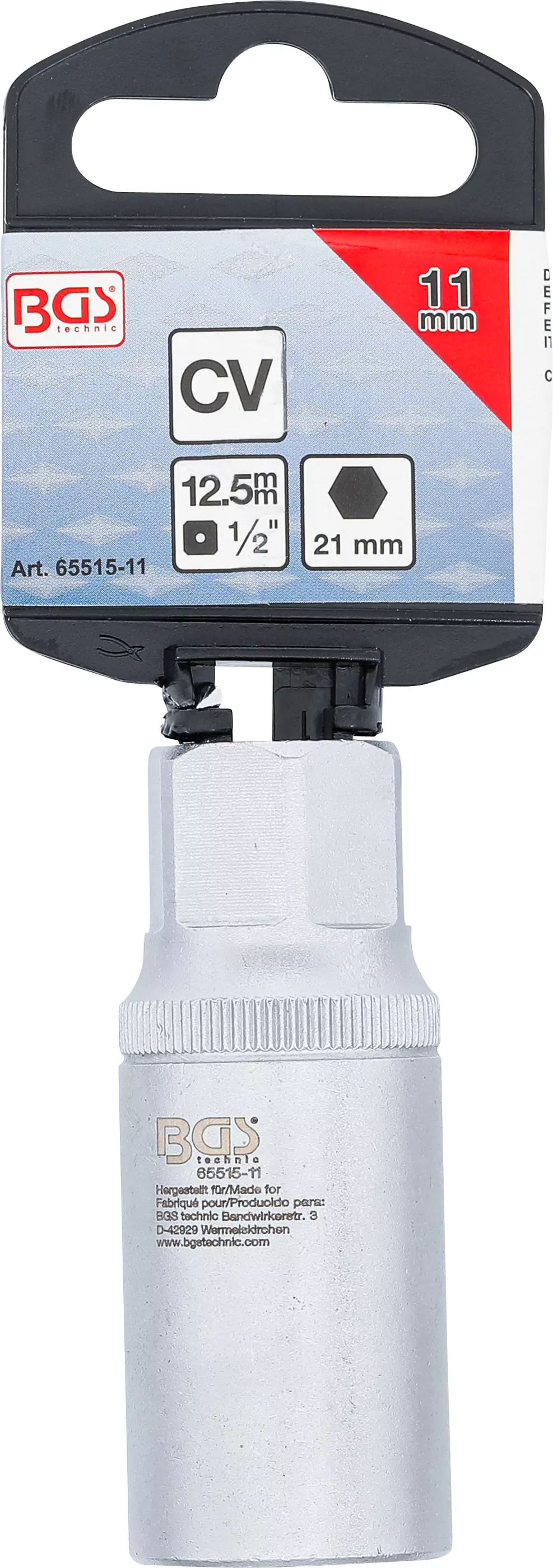 Stehbolzen-Ausdreher | 12,5 mm (1/2") | 11 mm