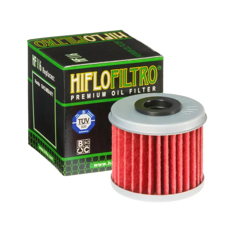 Hiflo Ölfilter Hf116 (alternative Champion 089357)