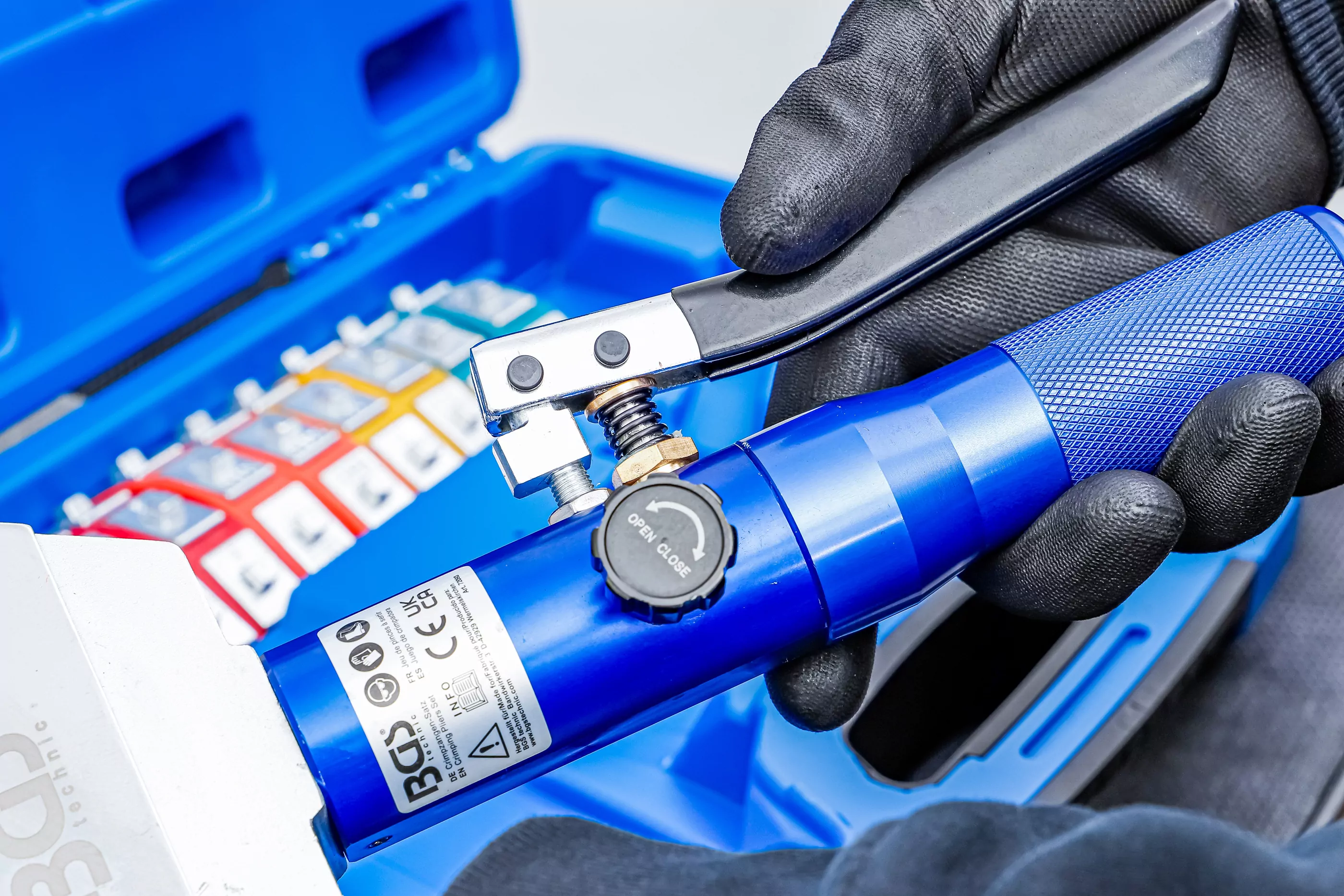 Crimpzangen-Satz | hydraulisch | für Pressanschlüsse an Schlauchleitungen