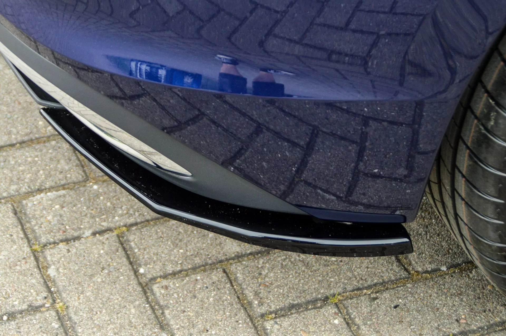 Heckansatz Seitenteile aus ABS für VW Golf 8