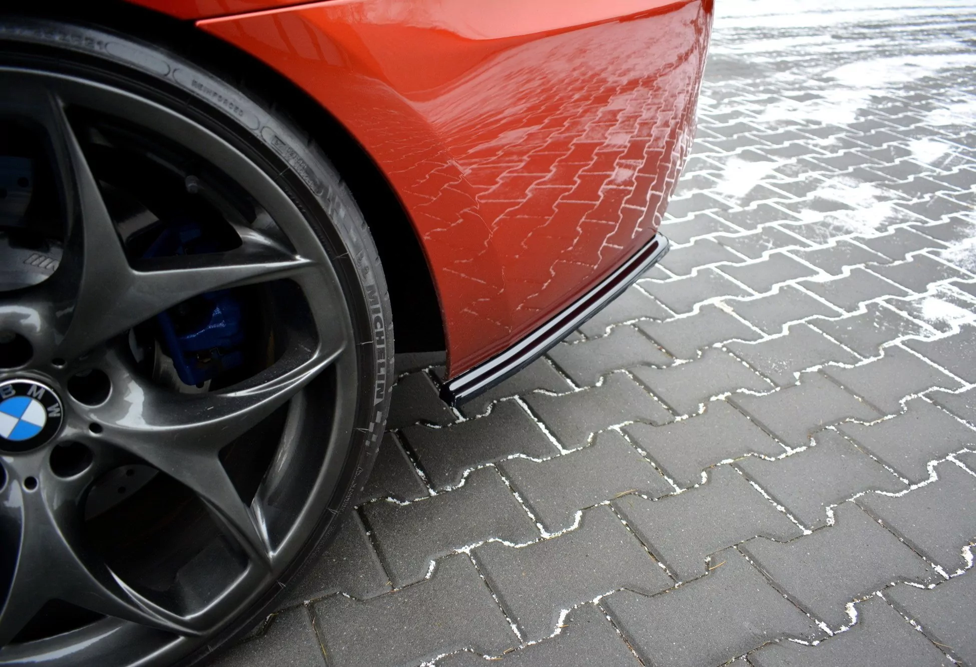 Heck Ansatz Flaps Diffusor Passend Für Diffusor Passend Für BMW M6 GRAN COUPÉ Schwarz Hochglanz Schwarz Hochglanz