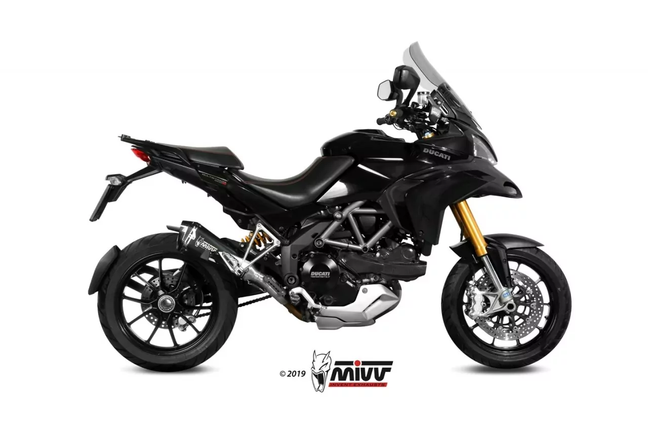 MIVV DELTA RACE Schwarz DUCATI MULTISTRADA 1200 2010 > 2014