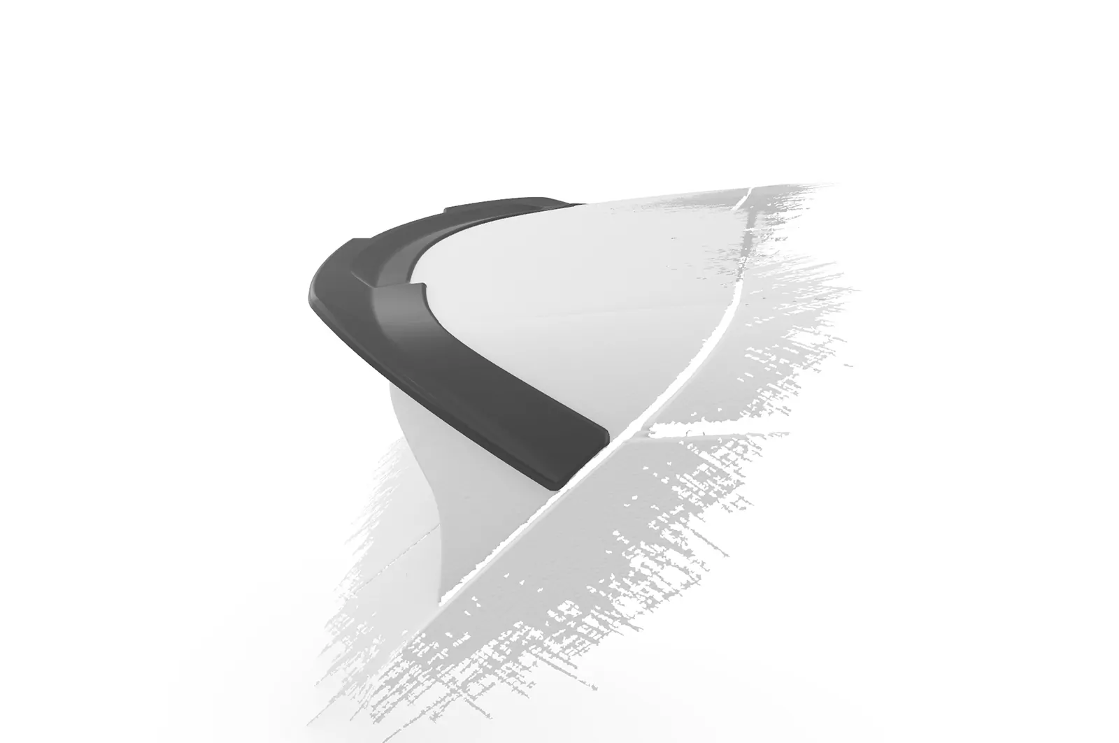 Heckflügel mit ABE für Land Rover Range Rover Evoque (L551) HF975 Schwarz Strukturiert