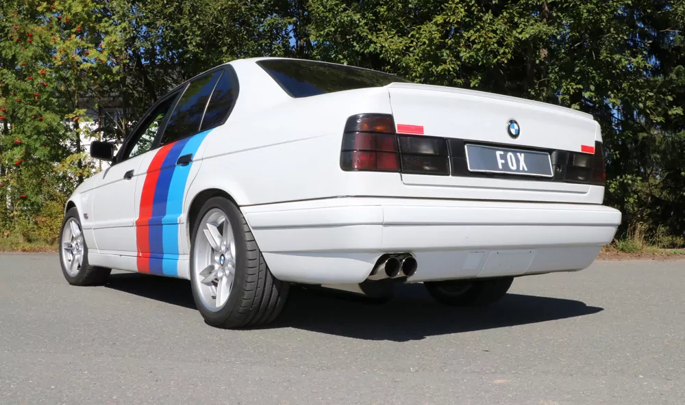 BMW E34 525i/530i/535i  Endschalldämpfer - 2x76 Typ 14