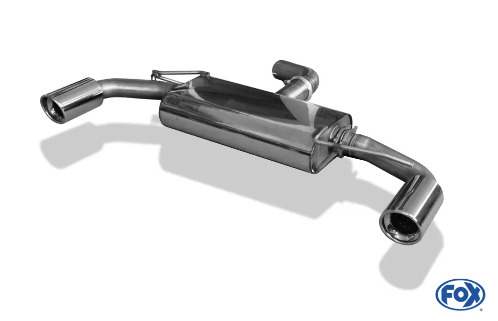 VW Golf 6 GTI + Cabrio  Endschalldämpfer Ausgang rechts/links - 1x90 Typ 17 rechts/links