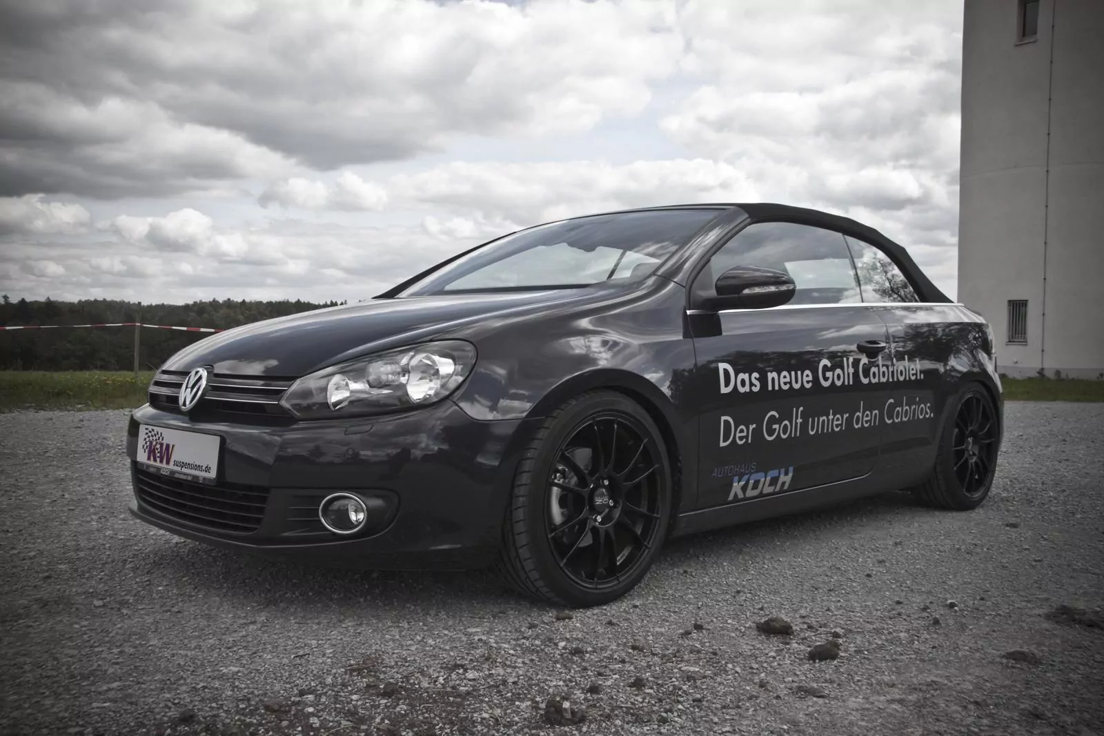 KW Gewindefahrwerk V1 inox (inkl. Stilllegung f. elektr. Dämpfer) VW GOLF VI Convertible (517, 1K) 03/2011-05/2016