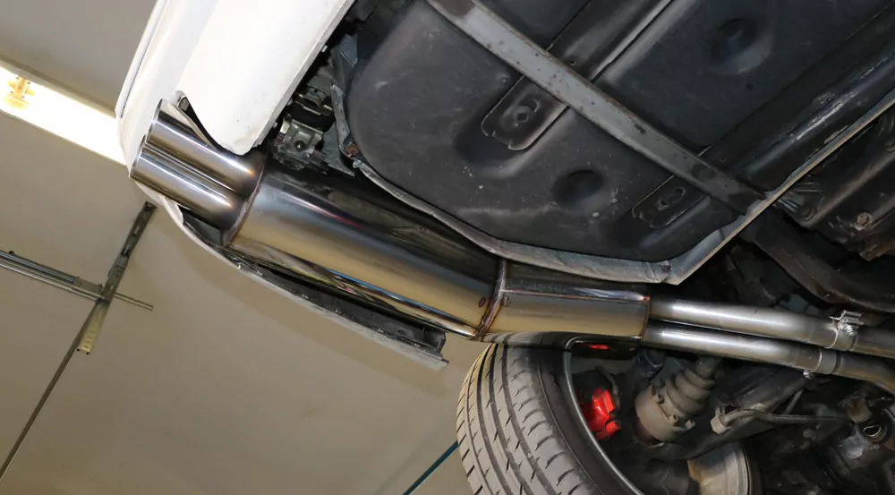 BMW E34 525i/530i/535i  Endschalldämpfer - 2x76 Typ 14