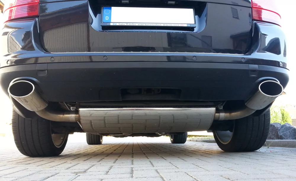 Porsche Cayenne  Endschalldämpfer rechts/links - 140x90 Typ 32 rechts/links