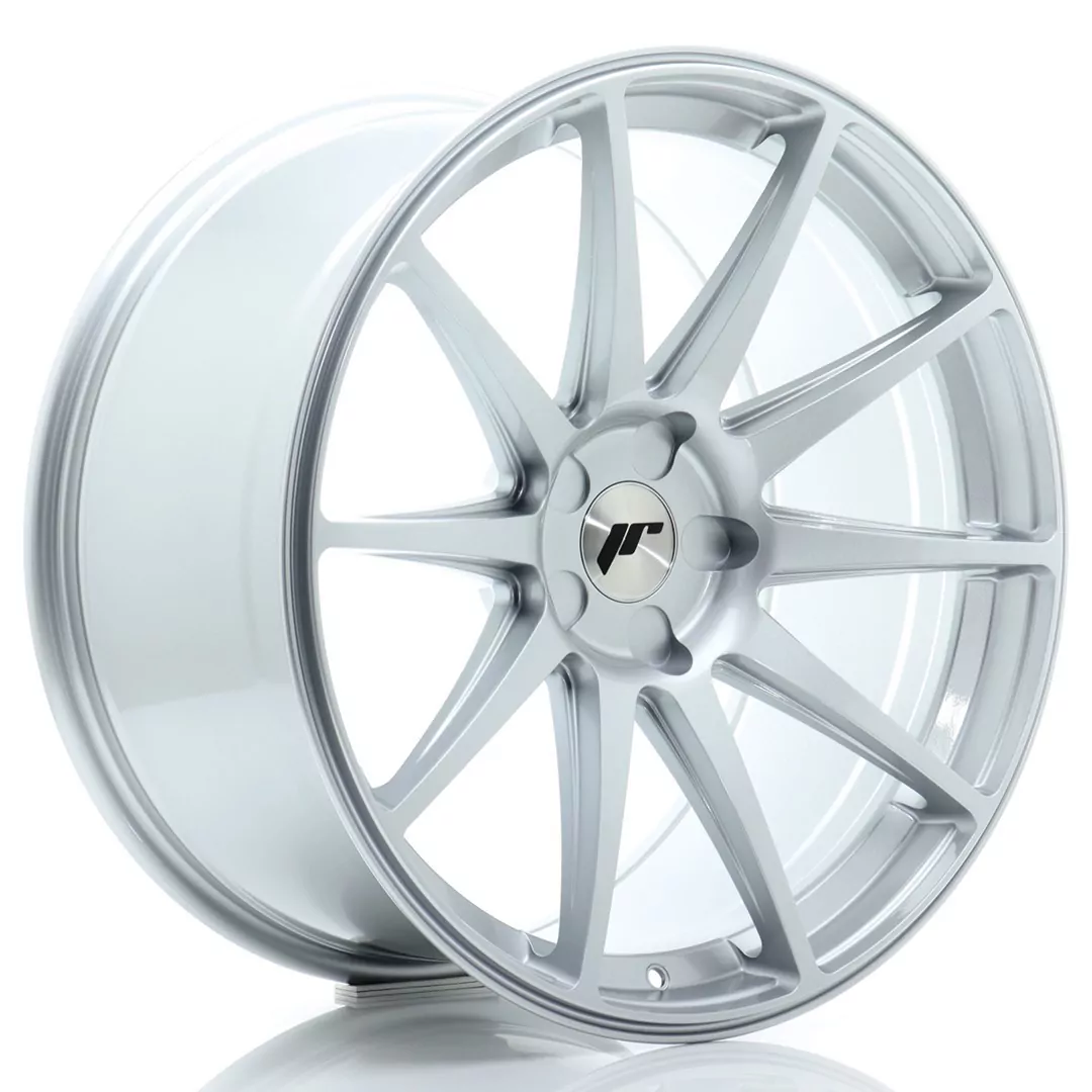 JR Wheels JR11 20x10 ET20-40 5H Blank Silver