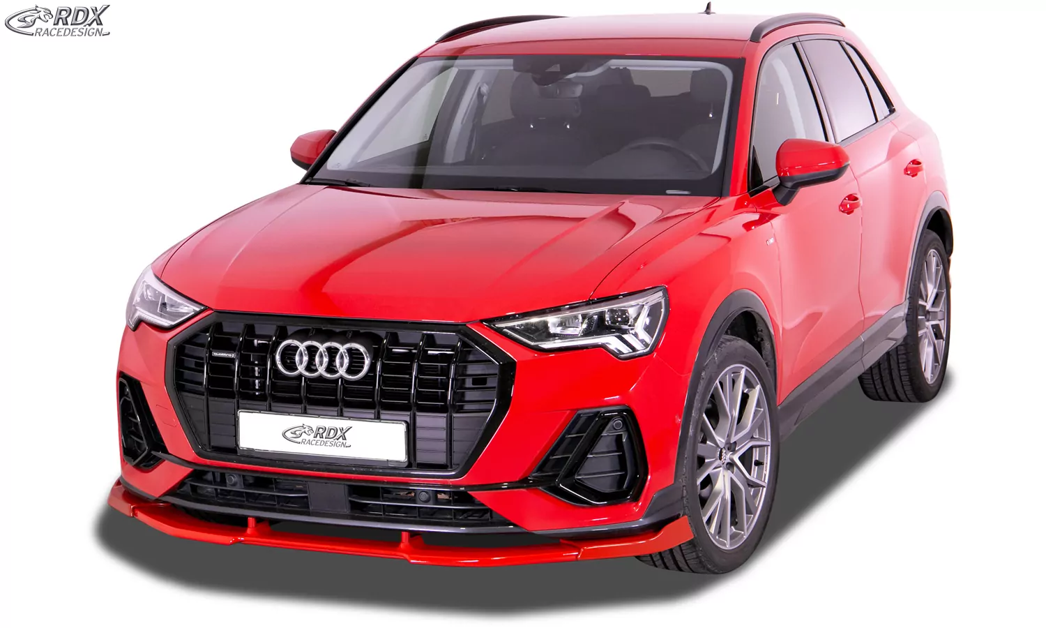 RDX Frontspoiler VARIO-X für AUDI Q3 S-Line (F3) Frontlippe Front Ansatz Vorne Spoilerlippe