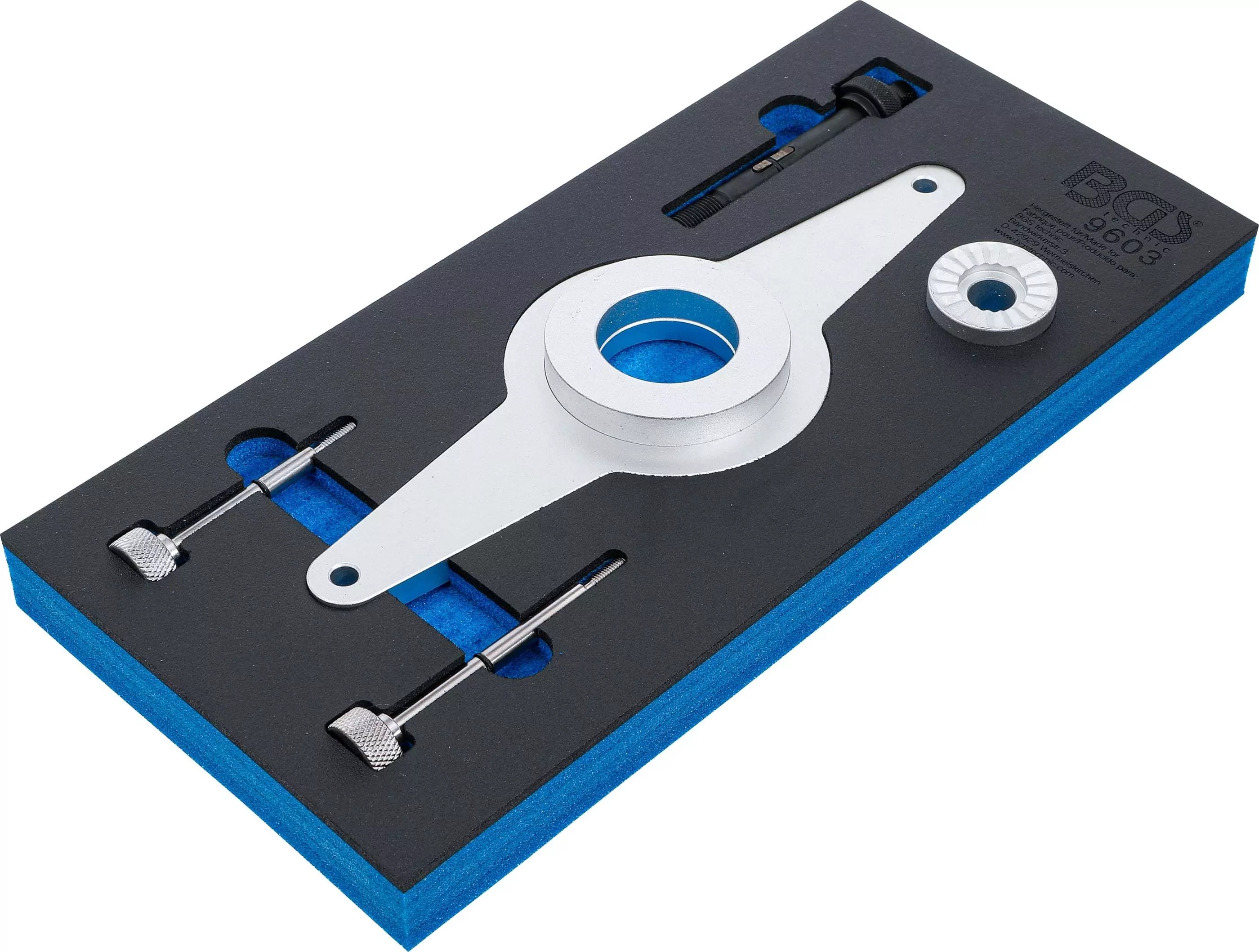 Werkstattwageneinlage 1/3: Schwingungsdämpfer-Werkzeug-Satz | für VAG 1.8 & 2.0 TFSI