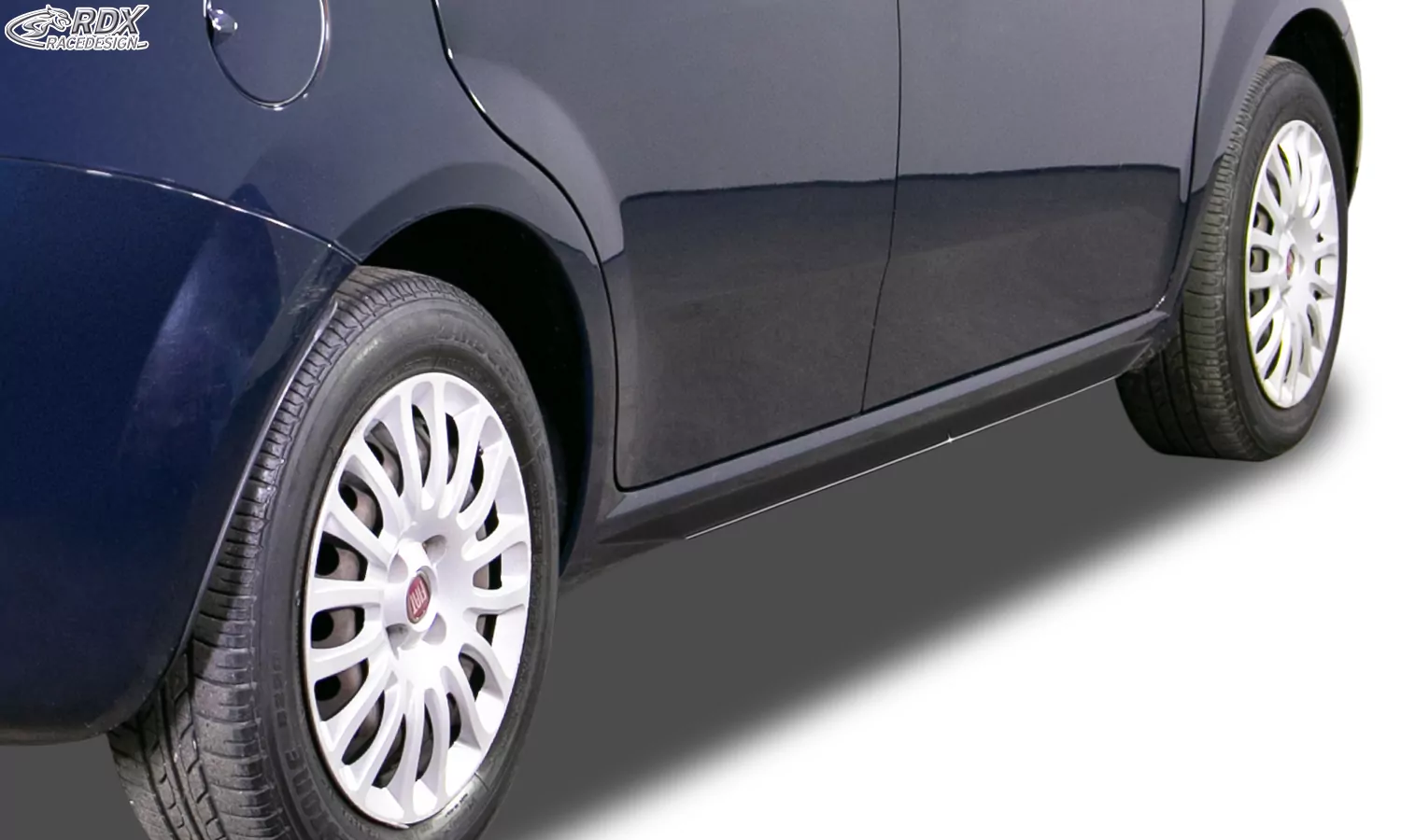 RDX Seitenschweller für FIAT Grande Punto, Punto Evo, Punto (199, 2005-2018) "Slim" 