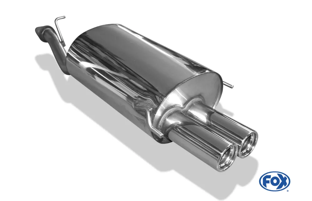 Honda Prelude IV BB9 Endschalldämpfer - 2x76 Typ 13