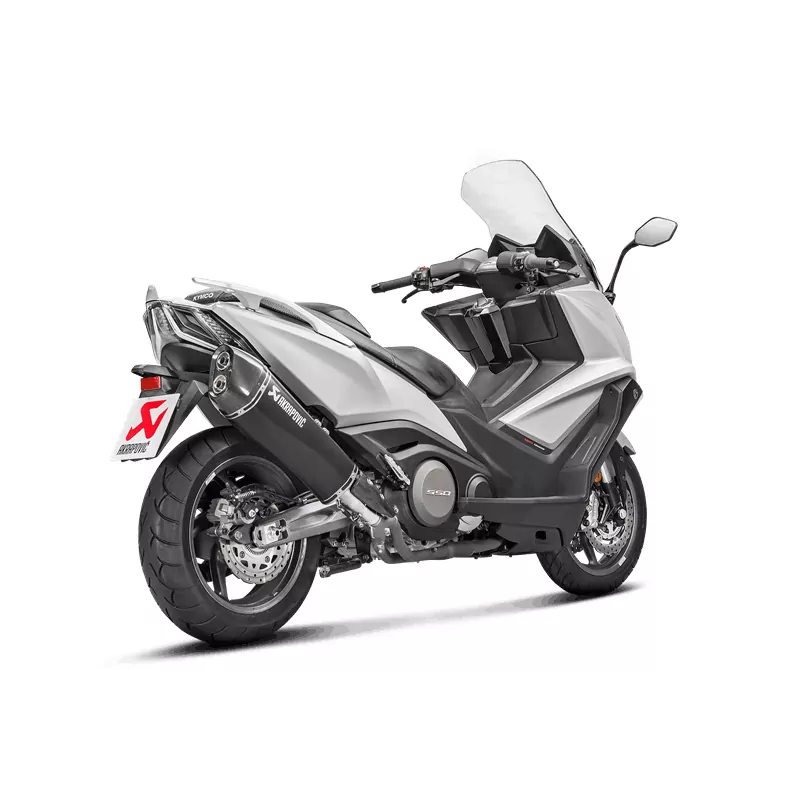 Akrapovic Slip-On Line (SS) Auspuff für Kymco AK 550 Modelljahr 2017-2020
