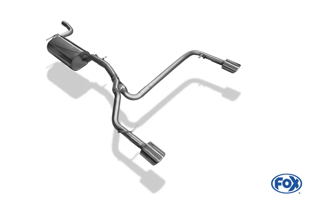 Ford Focus III Fließheck - Diesel  Endschalldämpfer Ausgang rechts/links - 106x71 Typ 32 rechts/links