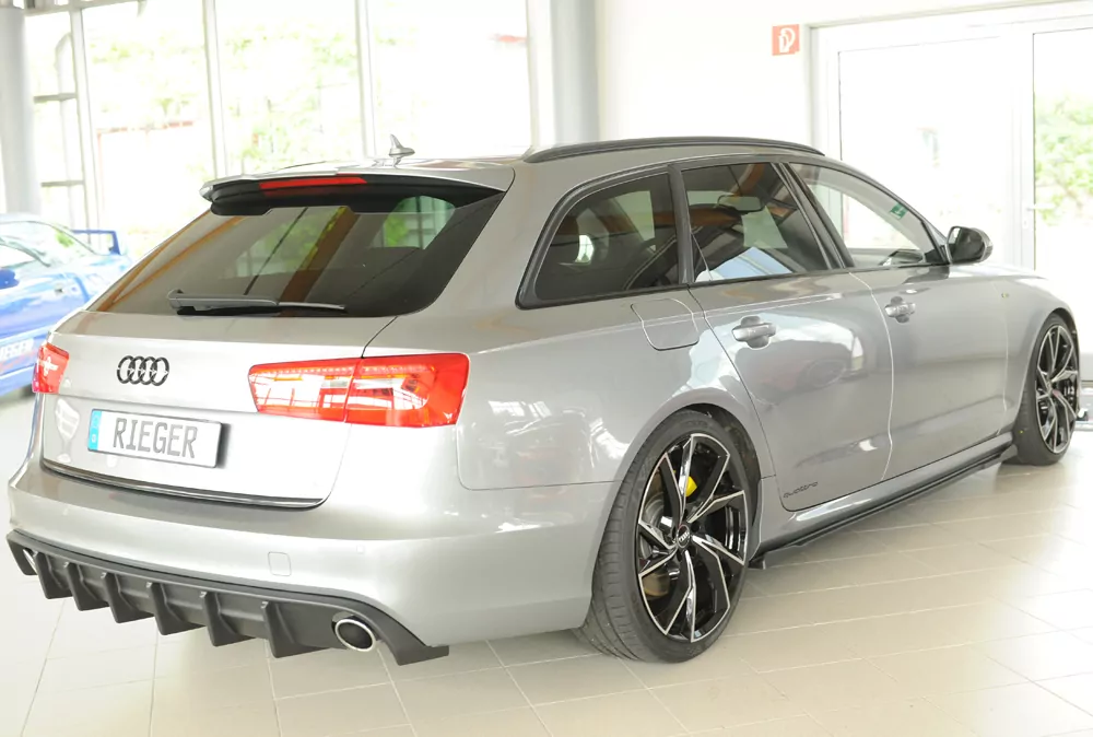 Rieger Heckeinsatz (für Fzg. ohne AHK) für Audi A6 (4G/C7) Lim. 11.10-08.14 (bis Facelift)
