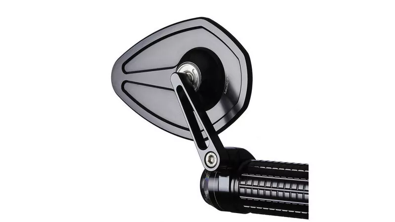 MOTOGADGET Mo.View Sport 60, Handlebar End Mirror For 7/8 And 1 inch Handlebars