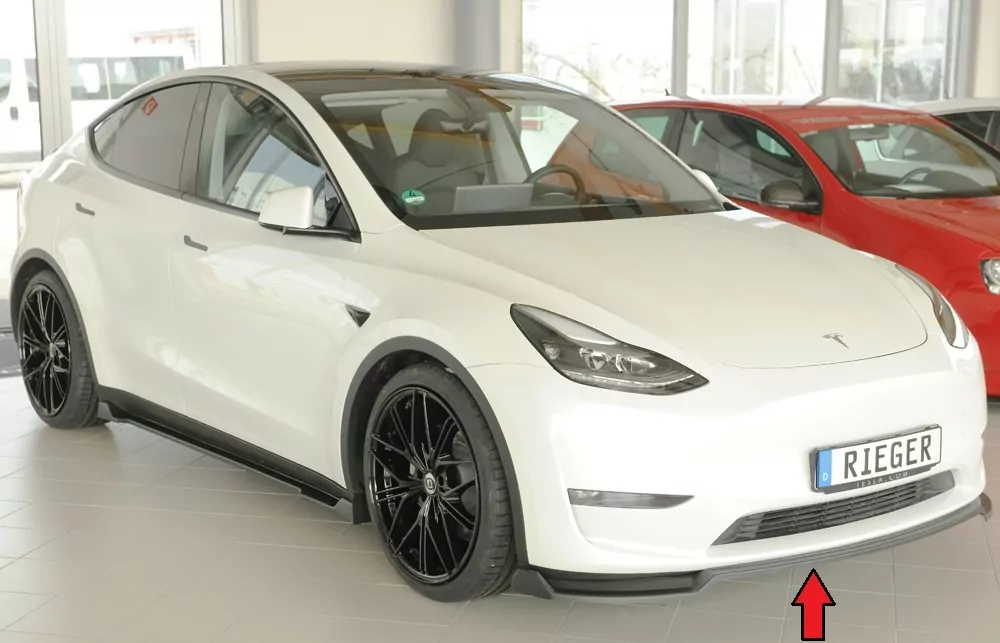 Rieger Spoilerschwert matt schwarz für Tesla Model Y  (003)  03.20-
