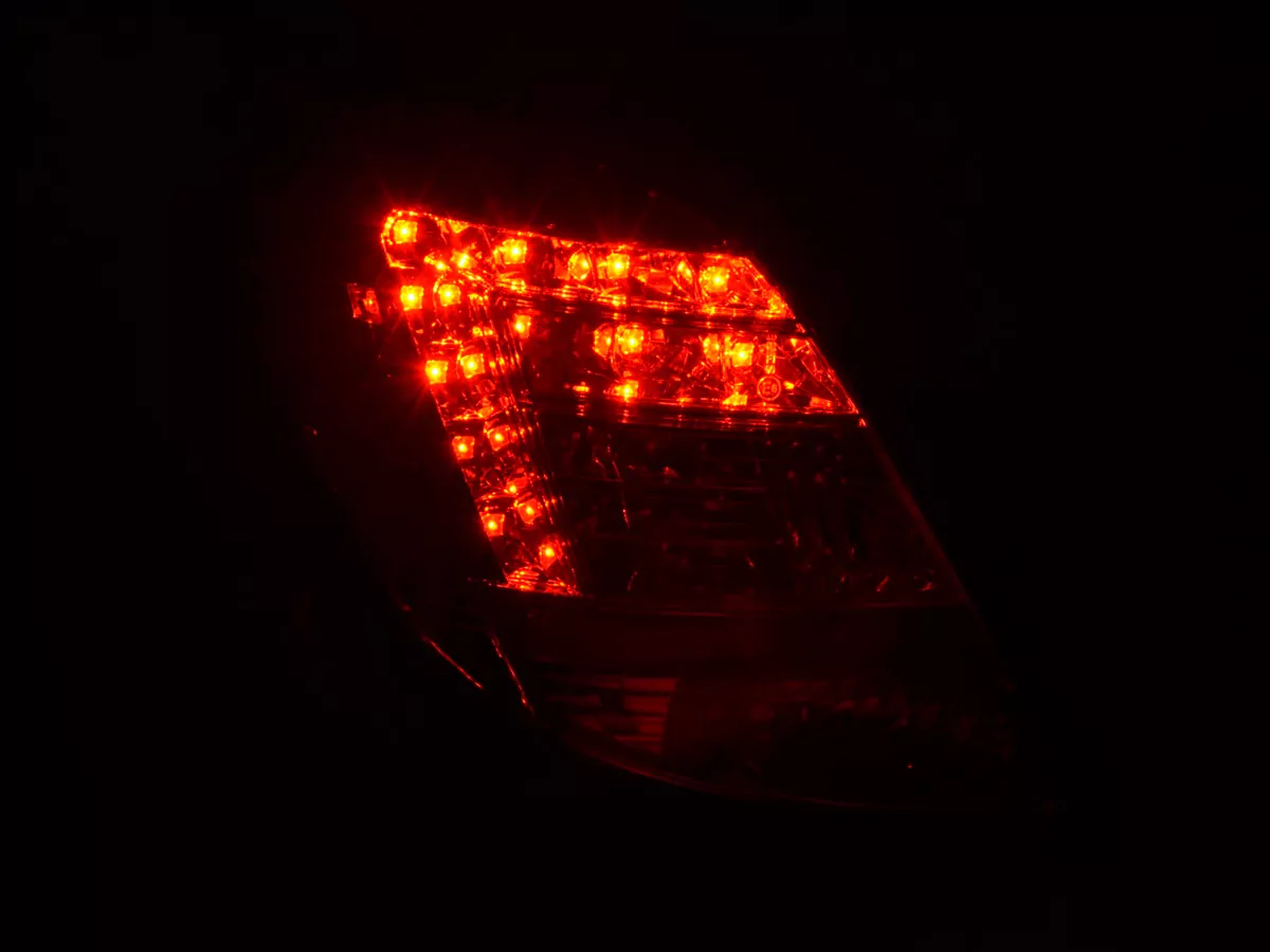 LED Rückleuchten Set Opel Corsa D 5-türig Bj. 06-10 chrom