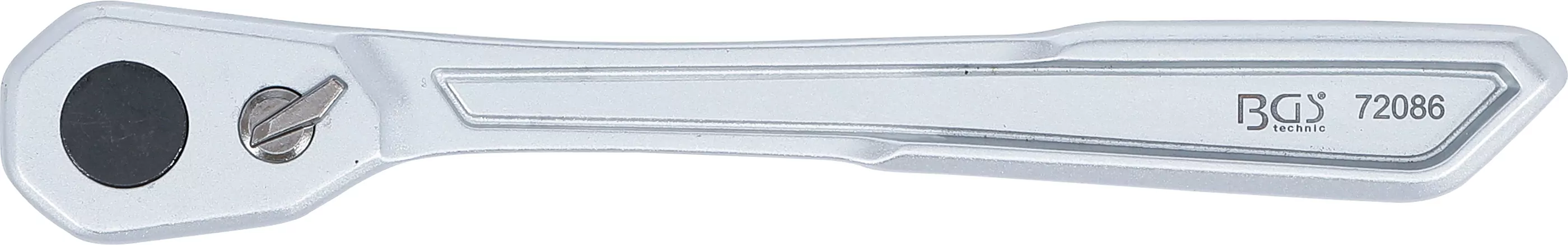 Umschaltknarre | extra flach | feinverzahnt | Abtrieb Außenvierkant 10 mm (3/8")