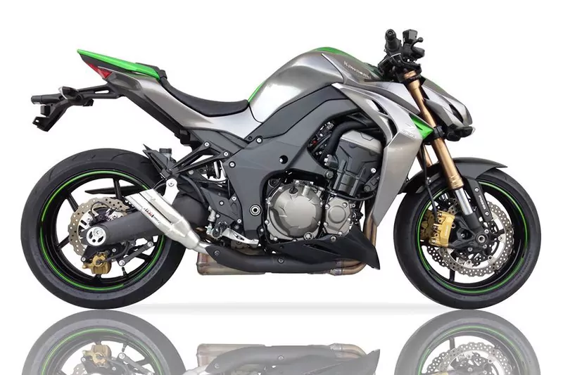 IXIL Hyperlow Endschalldämpfer für KAWASAKI Z 1000 Bj. 10-, Z 1000 SX Bj. 11-, (Euro3+4) E-geprüft