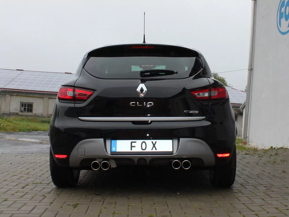 Renault Clio IV GT  Endschalldämpfer Ausgang rechts/links - 2x76 Typ 16 rechts/links
