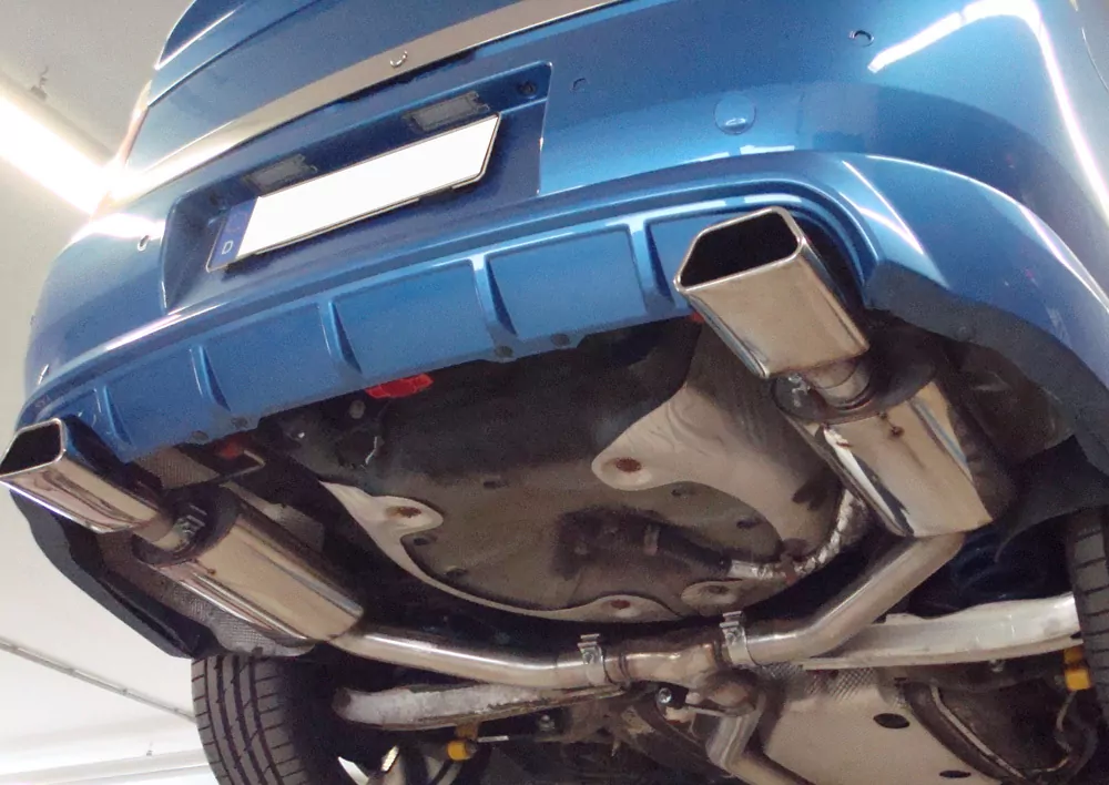 Opel Vectra C OPC Limousine  Endschalldämpfer rechts/links - 142x78 Typ 61 rechts/links