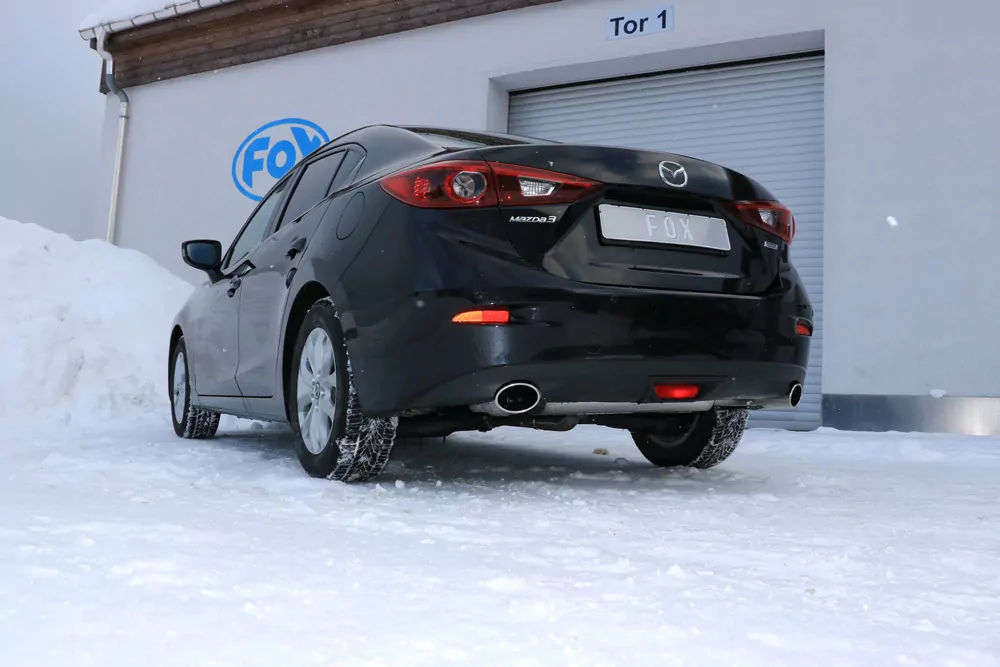 Mazda 3 - BM - Stufenheck  Endschalldämpfer quer rechts/links - 115x85 Typ 38 rechts/links