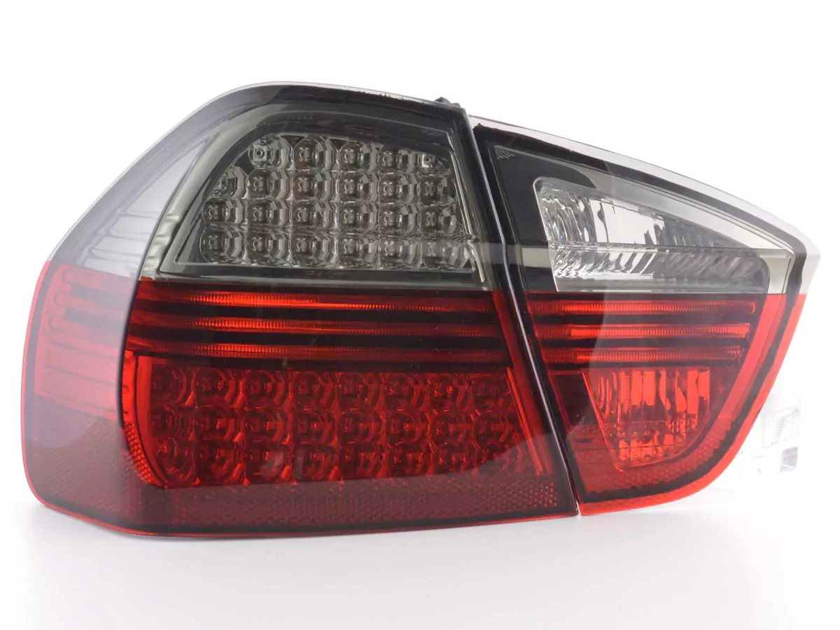 LED Rückleuchten Set BMW 3er Limousine Typ E90 Bj. 05-08 schwarz/rot