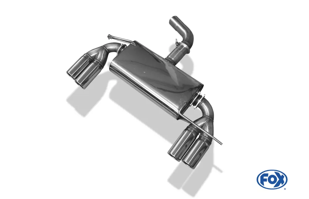 Skoda Yeti 5L - Frontantrieb  Endschalldämpfer Ausgang rechts/links - 2x80 Typ 12 rechts/links