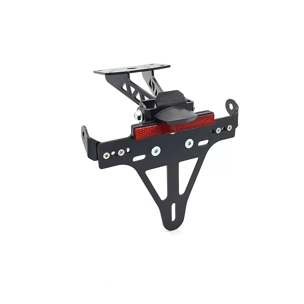 alpha Technik Kennzeichenhalter für Yamaha MT-07, TYP RM33, RM34, Modelljahr 2021-