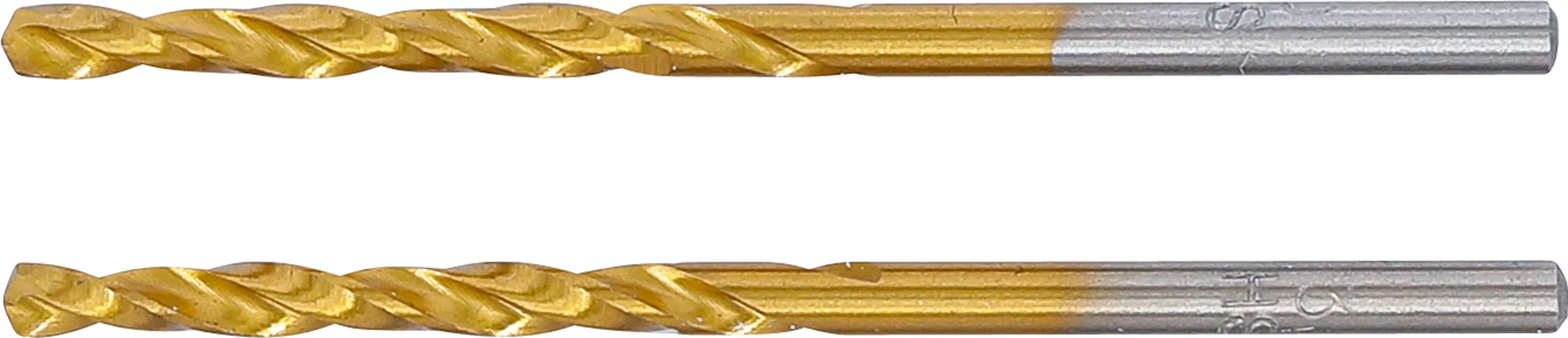Spiralbohrer | HSS-G | titan-nitriert | 3,0 mm | 2-tlg.