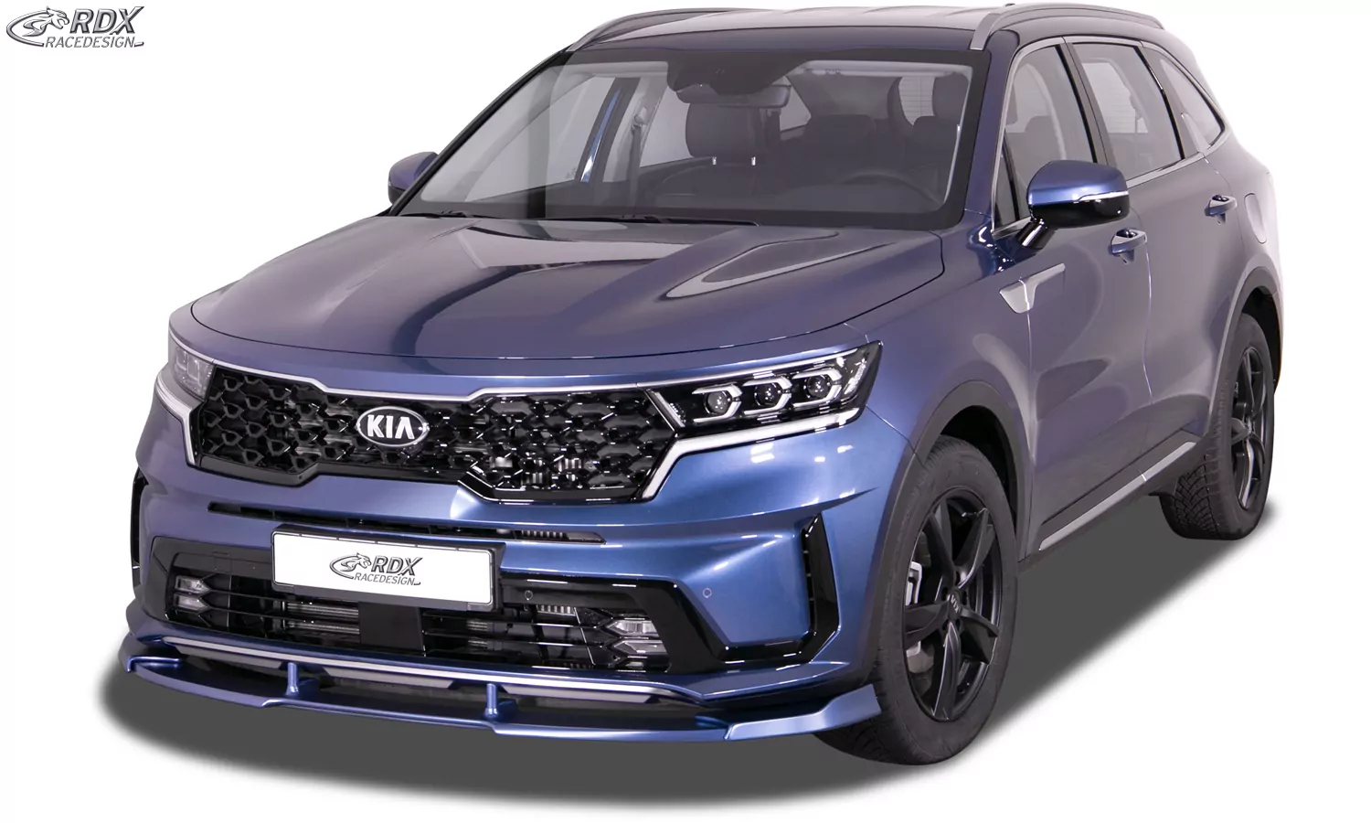 RDX Frontspoiler VARIO-X für KIA Sorento MQ4 (2020+) Frontlippe Front Ansatz Vorne Spoilerlippe