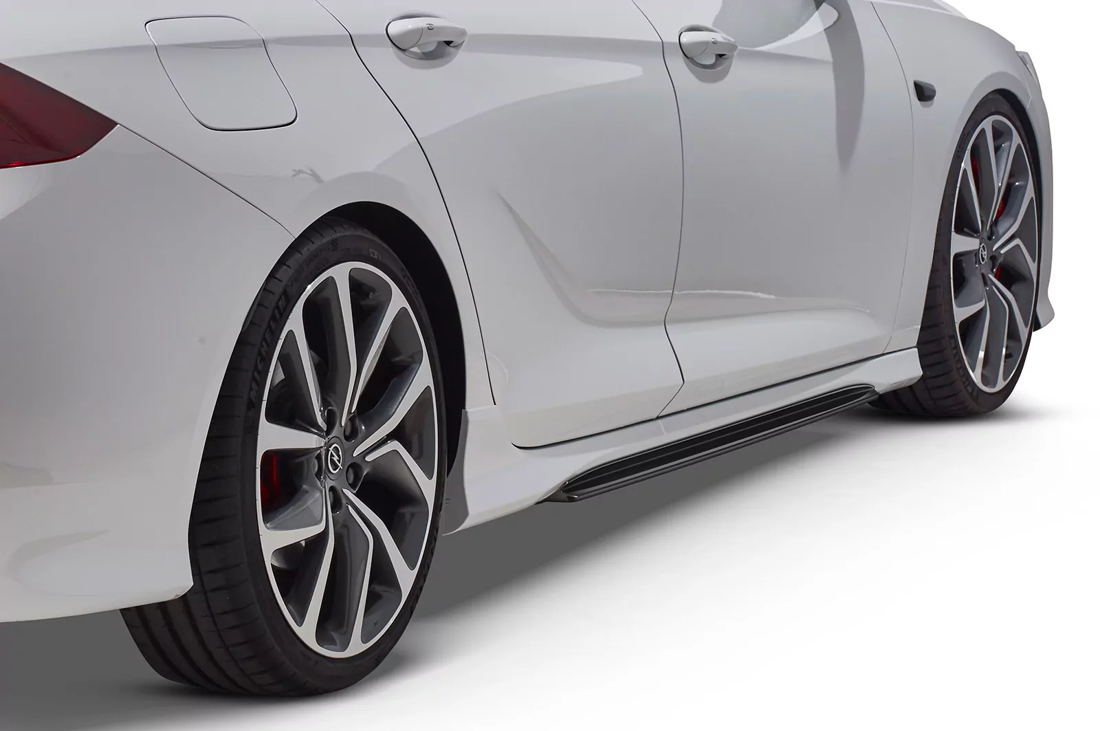 Seitenschweller für Opel Insignia B GSI / GS Line Plus SS477 Strukturiert (schwarz matt)