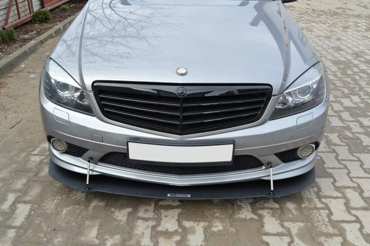 Hybrid Racing Front Ansatz Passend Für Mercedes C W204 AMG-Line (AVANT FACELIFT)
