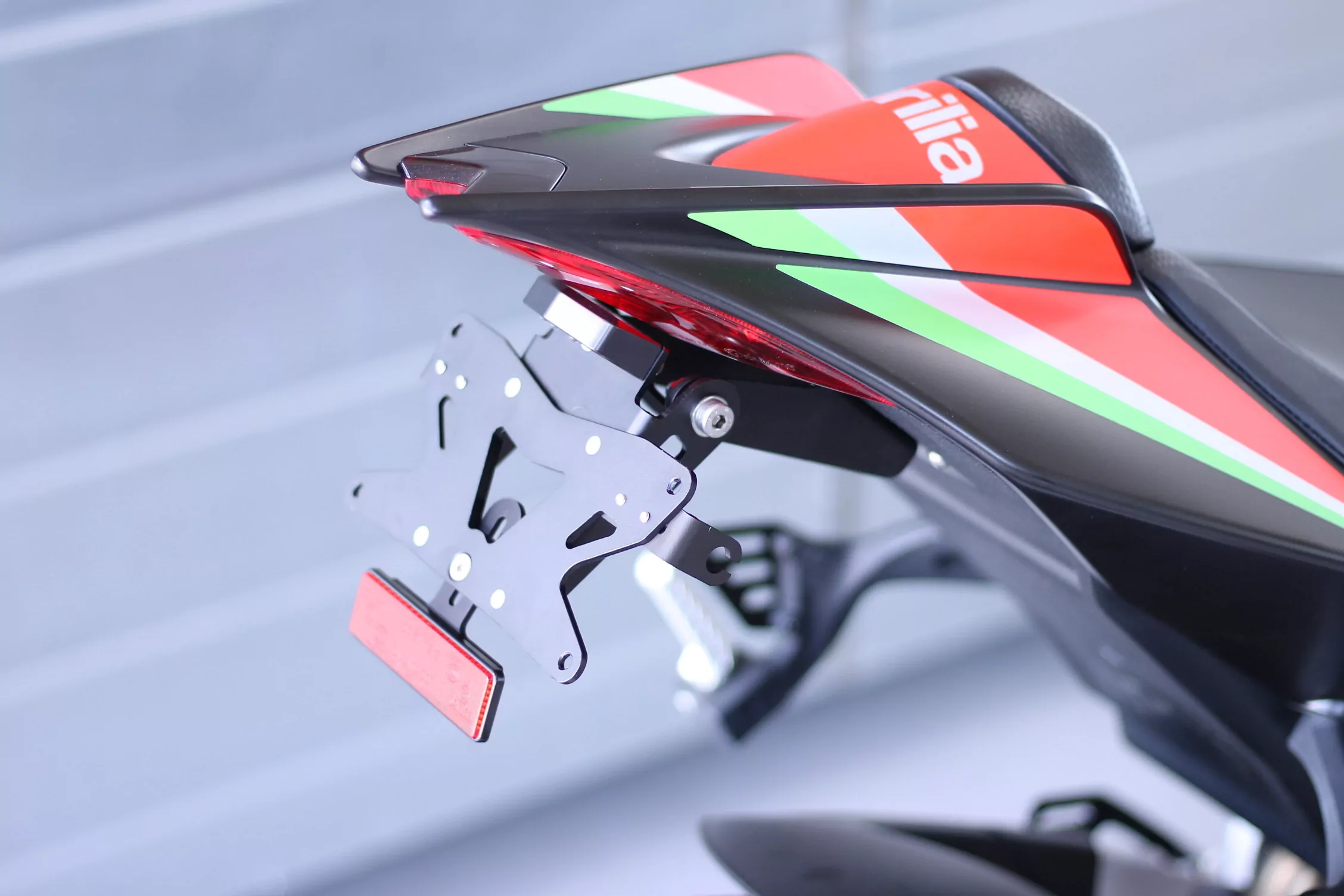 Kurzes Heck - Kennzeichenträger - Kennzeichenhalter für Aprilia RSV4 1000 RR ab 2017